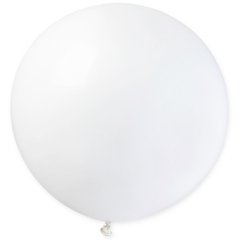 Латексна кулька Gemar біла (001) 31" (80 см) 1 шт