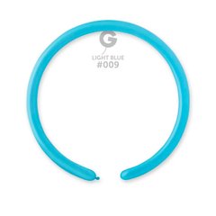Латексна кулька Gemar КДМ-260 блакитна (009) пастель 100 шт