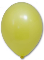Латексна кулька Belbal жовта (006) пастель В85 10,5" (27 см.) 50 шт.