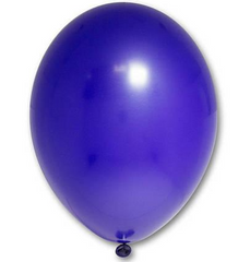 Латексна кулька Belbal темно-синя (105) пастель В85 10,5" (27 см.) 50 шт.