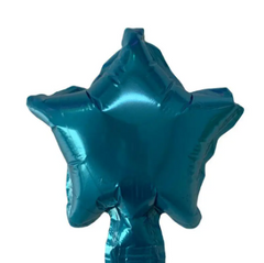 Фольгована кулька Pinan "Зірка" блакитна металік 5"(12см) 1шт.