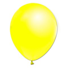 Латексна кулька Balonevi жовта (M02) металік 12" (30см) 100шт.