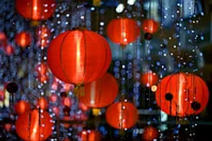 Удивительные китайские фонарики из бумаги