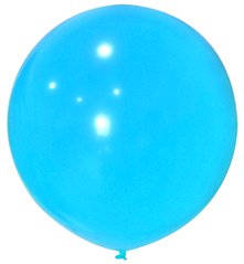 24" Кулька-гігант Balonevi блакитного кольору (1шт)