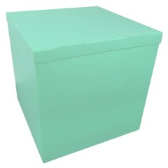 Коробка для шаров 70*70*70см двухсторонняя мятная, 1 шт