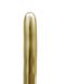 Латексна кулька Balonevi КДМ-260 золота (H22) хром 50шт