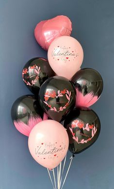 Набір з 9 повітряних кульок "Valentine`s" ТМ "Твоя Забава"