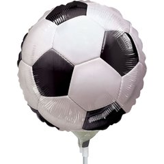 Фольгированный шар 9’ Anagram Футбольный мяч, 23 см