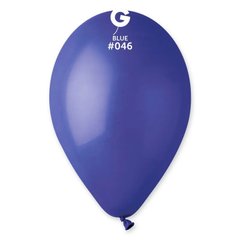Воздушные шарики 12' Пастель Gemar G110-46 Синий (30 см), 100 шт