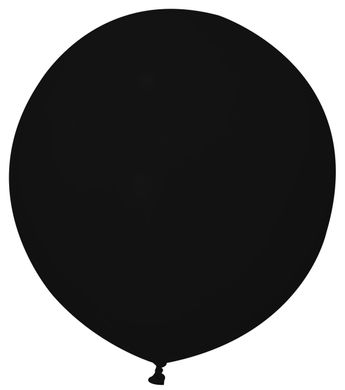 24" Кулька-гігант Balonevi чорного кольору (1шт)