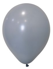 12" Повітряна кулька Balonevi сірого кольору 100шт