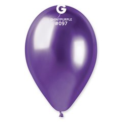 Латексна кулька Gemar хром фіолетова (097) 13" (32,5 см) 50 шт