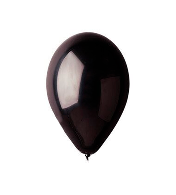 Кулька латекс ДЖ Gemar 10' (26см) металік 65 чорний (100 шт)
