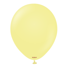 Латексна кулька Kalisan жовта макарун (Macaron yellow) 5"(12,5см) 100шт