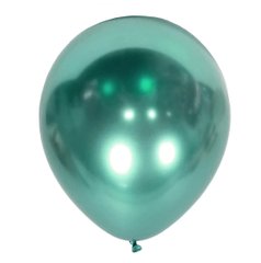 Латексные шары 12’’ хром Kalisan Турция 65 зеленый (30 см), 50 шт