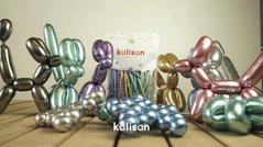 Латексна кулька Kalisan ШДМ асорті хром D4 (260) 100 шт