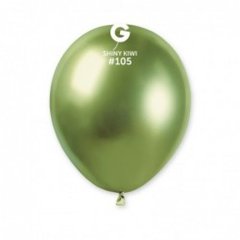 Латексна кулька Gemar ківі "Shiny Kiwi" (105) хром 5"(12,5см)100шт