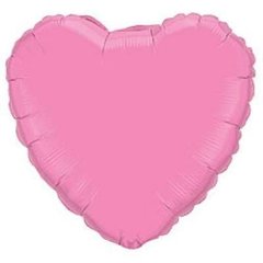 Фольгированный шар 18’ Flexmetal Сердце розовое, 45 см