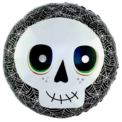 Фольгированный шар 18’ Китай "Веселого Хэллоуина", 45 см