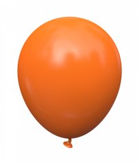 Латексные шары 12’’ пастель Kalisan Турция 07 оранжевый (30 см), 100 шт