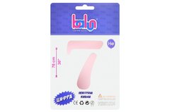 Фольгована кулька цифра "7" sugar pink Balun 30" (76 см) 1 шт