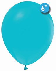 Латексна кулька Balonevi бірюзова (P19) пастель 6"(15см) 100шт.