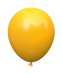 Латексные шары 12’’ пастель Kalisan Турция 05 желтый теплый (30 см), 100 шт