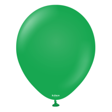 Латексна кулька Kalisan зелена (Green) пастель 5"(12,5см) 100шт