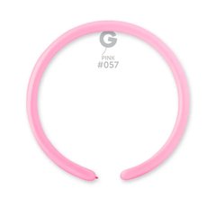 Латексна кулька Gemar КДМ-260 світло-рожева (057) пастель 100 шт