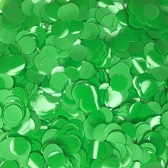 Конфетті кружечки пастель зелений 12 мм, 100 г