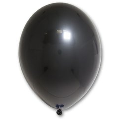 Кулька латекс БЛ Belbal В105 12' (30см) пастель 025 чорний (50 шт)
