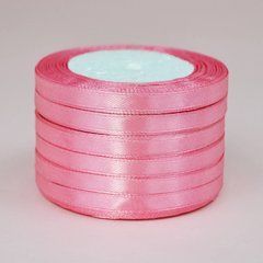 Стрічка атласна кольору хуба-буба 0,6 см. (1шт, 23м.)