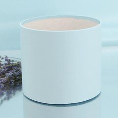 Капелюшна коробка блакитна 18х16 см. без кришки