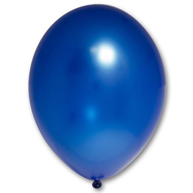 Латексна кулька Belbal синя (065) металік 105 12" (30см) 50шт