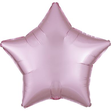 Фольгована кулька "Зірка" рожева сатин Flexmetal 18"(45см.) 1шт.