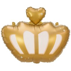 Фольгована кулька фігура "Корона" кольорова PartyDeco 52х42 см.(1шт.)