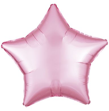 Фольгована кулька "Зірка" рожева пастель Flexmetal 18"(45см.) 1шт.
