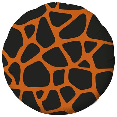 Кулька фольга P круг 18' (45см)"Жираф" (1 шт)