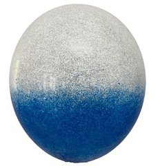 Ексклюзивна латексна кулька "Омбре" синьо-білий 12"(30см) BelBal 1шт.