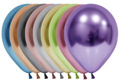 Латексна кулька Balonevi асорті хром 5" (12,5см) 100шт.