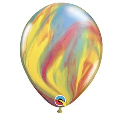 Воздушные шары 11" Агат Qualatex Q02 (28 см), 25 шт