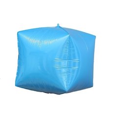 Фольгована кулька Pinan "Куб" блакитна 35х70см (1шт.)