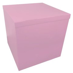Коробка для куль 70*70*70см двостороння рожева, 1 шт