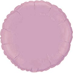 Фольгированный шар 18’ Flexmetal Круг розовый, 45 см