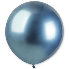 Повітряна куля 19' хром Gemar G150-088 Блакитний (48 см), 10 шт