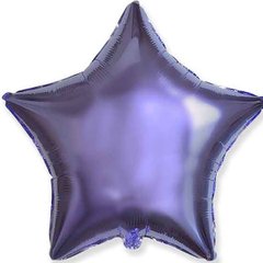Фольгированный шар 18’ Flexmetal Звезда лиловая, 45 см