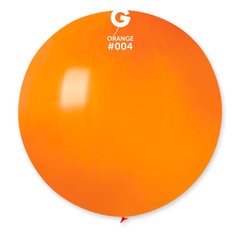 Воздушные шары 31" Пастель гиганты Gemar G220-04 оранжевый (80 см)