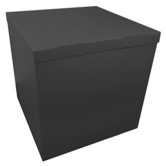 Коробка-сюрприз 70*70*70см двостороння чорна, 1 шт