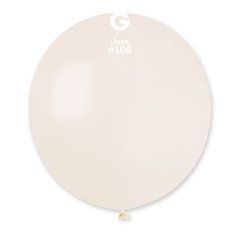 Латексна кулька Gemar лляний (106) пастель 19" (48см) 1шт.