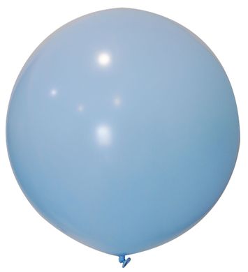 24" Кулька-гігант Balonevi кольору блакитний макарун (1шт)
